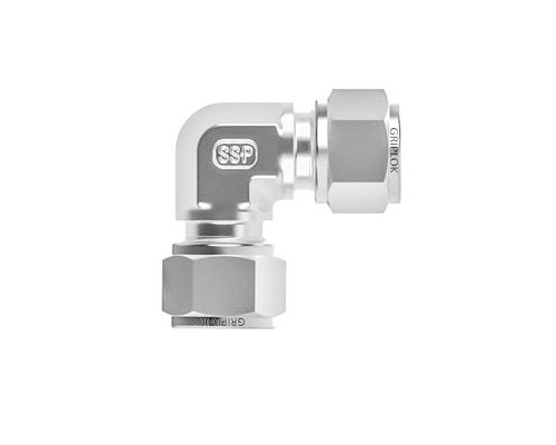 SSP Griplok Alloy 400 Union Elbow - 7/8'' Tube Fitting x 7/8'' Tube Fitting - Image 1