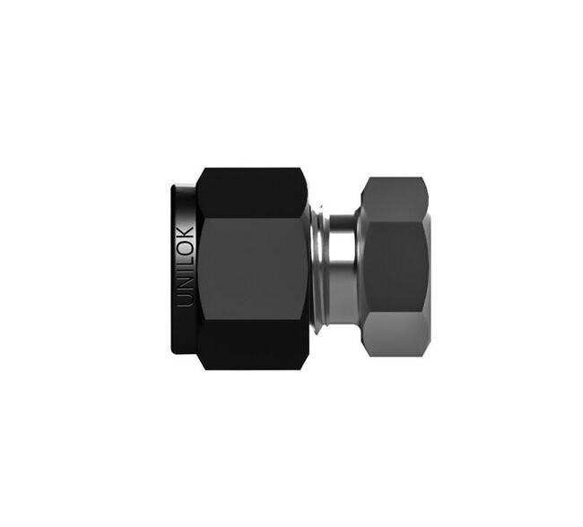 316 SS Unilok Cap, 3/8 in Tube Fitting - Image 1