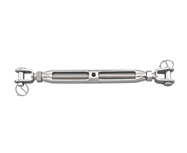 316 Stainless Steel Cast Jaw and Jaw Turnbuckle with Nut - Image 1