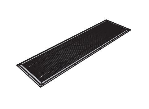 78-Inch Stainless Steel Grating Floor Trough - Image 5