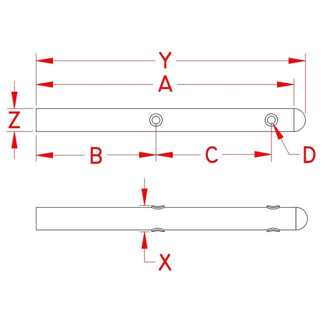 Suncor Lifeline Stanchion - Grade 316 Stainless Steel - Image 2