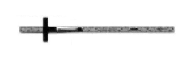 Diamond Needle Corp. EW301E 6 Inch Stainless Steel Pocket Ruler - Image 1