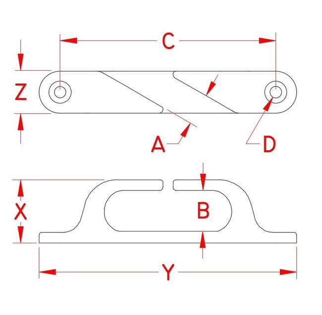 Suncor Stainless Steel Skene Chocks Set - Image 2