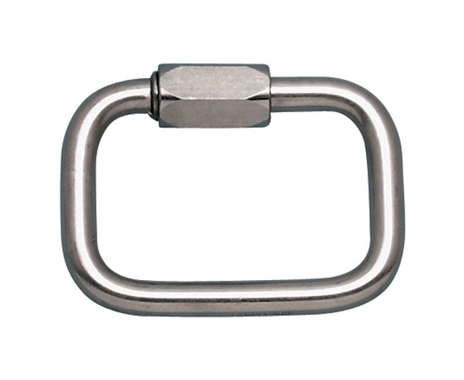 Grade 316 Stainless Steel Square Quick Link - Image 1