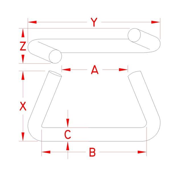 Stainless Steel Grade 304 Hog Ring Fasteners - Image 2
