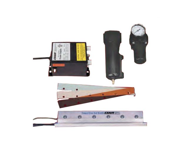 9 Inch Super Ion Air Knife Kit with 5 kVrms Power Supply - Image 1