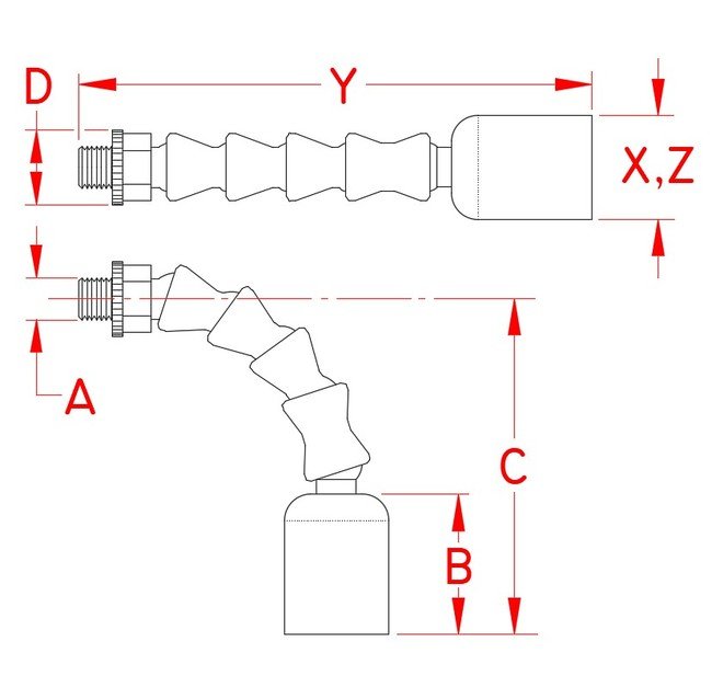 Suncor 9 Star Cluster LED Light with Loc-Line Stalk - Image 2