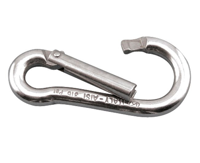 Suncor Spring Clip with Special Gate - 316 Stainless Steel, 500 lb WLL - Image 1