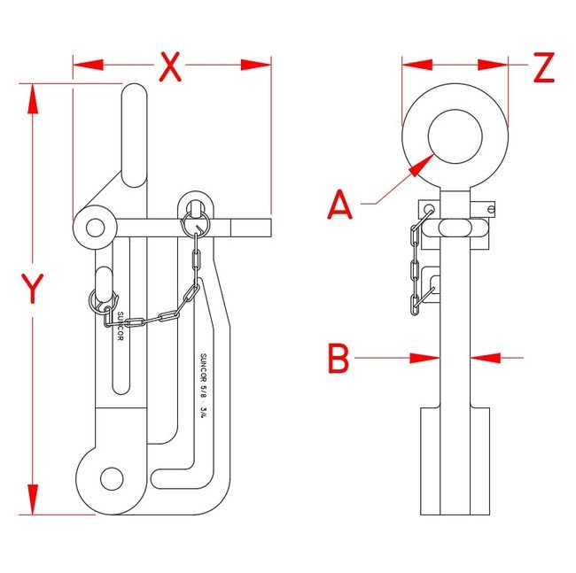 Premium Stainless Steel Chain Stopper for 5/8'' and 3/4'' Chains - Image 2
