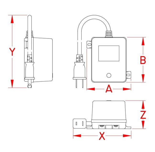 Micro Star™ 1 Amp Transformer for Stainless Steel Lighting - Image 2