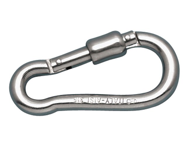 Stainless Steel Open Out Slide Lock Clip - Image 1
