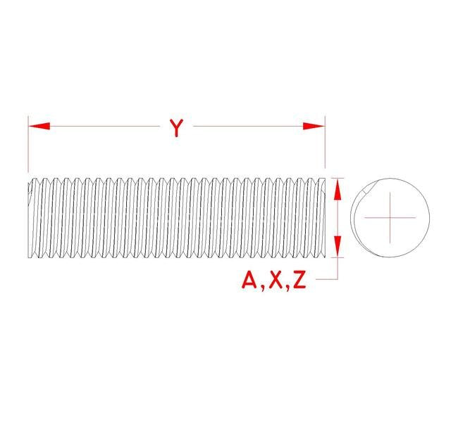 Suncor Stainless Steel Threaded Rod - Image 2