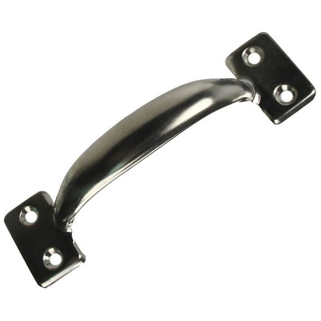 Stainless Steel Oval Grip Pull Handle - Style 1 - Image 1