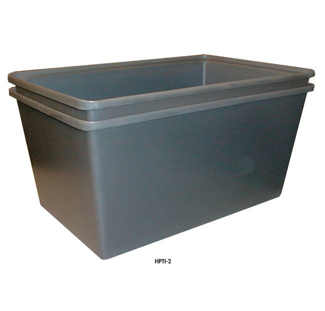 Heavy-Duty 23 Inch Molded Plastic Stacking Container - Image 1