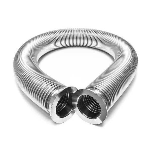 40 Inch (in) Length KF-40 Stainless Steel Bellow Hose - Image 1