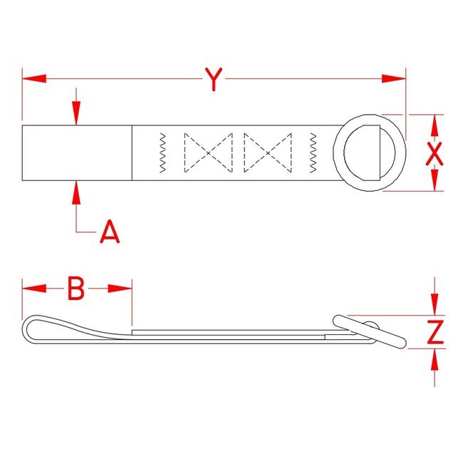 Suncor Stainless Steel Ski Tow Tie-Down - Image 2