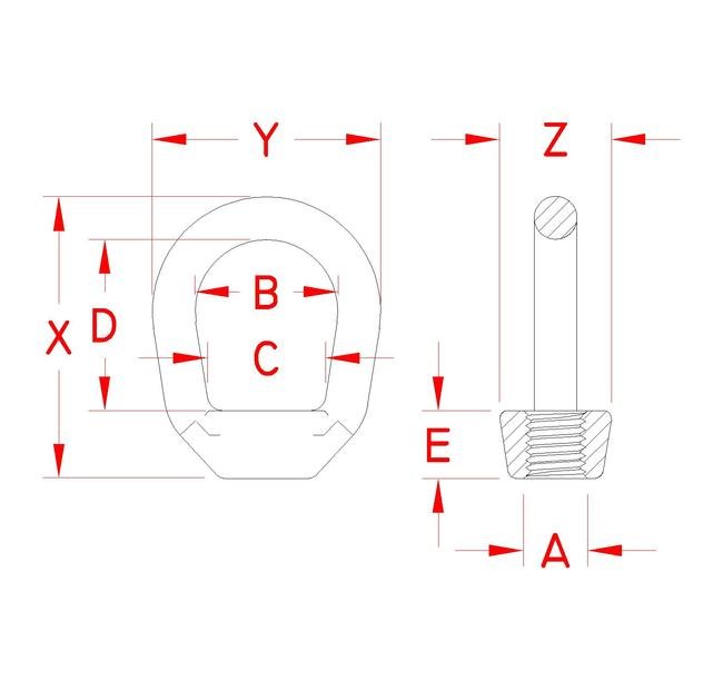 Grade 316 Stainless Steel Rectangular Link - Image 2