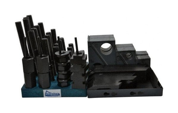 Gibraltar 1 Inch Table T-Slot & 3/4-10 Stud Fixturing Step Block Clamp Set - Image 1