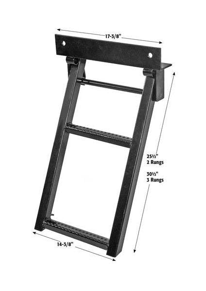 2 Step Ladder for Trucks and Trailers - Image 2