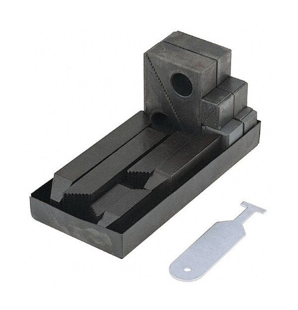 TE-CO® 13 Piece 5/8 Inch Stud Size Step Block & Clamp Set - Image 1