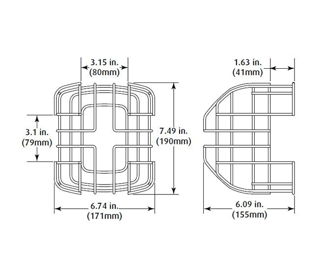 STI-9708 Horn/Strobe/Speaker Damage Stopper® Guard - Image 2