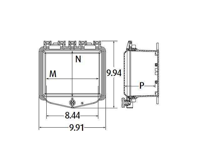 STI-7511F-OW Polycarbonate Enclosure - Image 2
