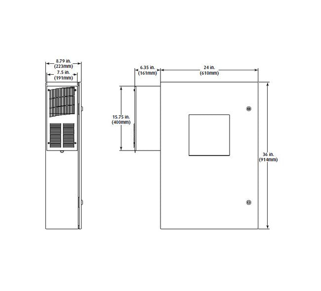 STI-7561AH Metal Protective Enclosure - Image 2