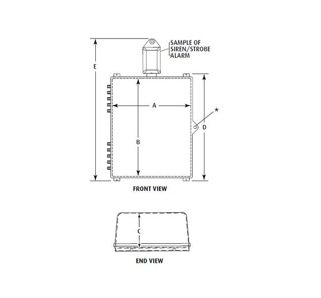 STI-7525 Protective Cabinet Type Electrical Enclosure - Image 2