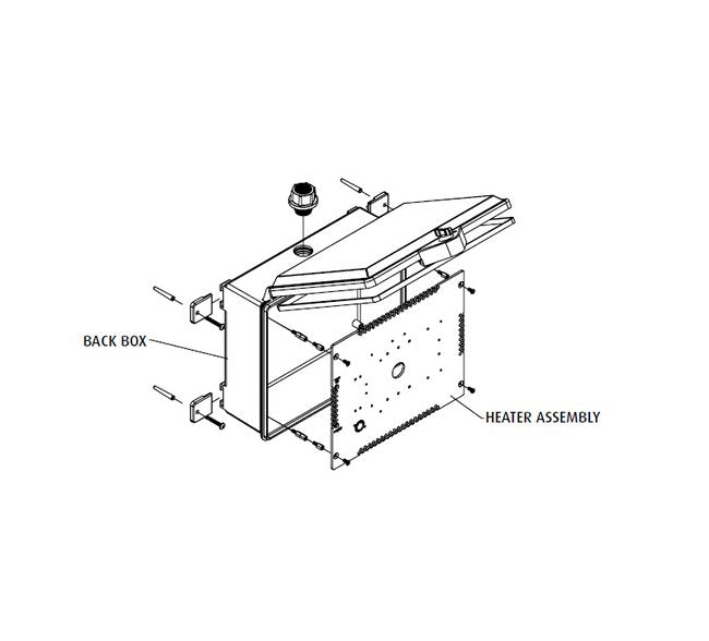 STI-7520-HTR Heated Polycarbonate Enclosure - Image 4