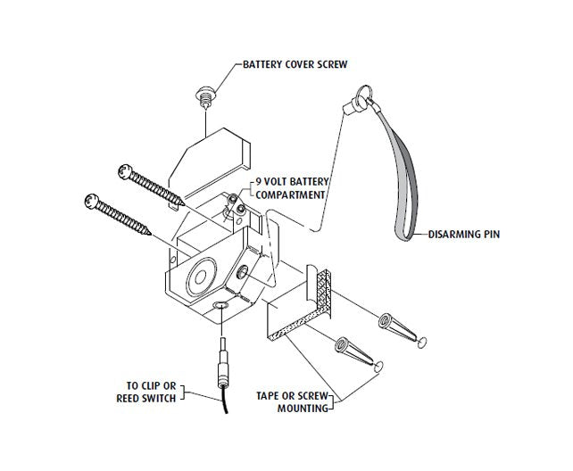STI-6255 Mini Theft Stopper® Alarm - Image 2