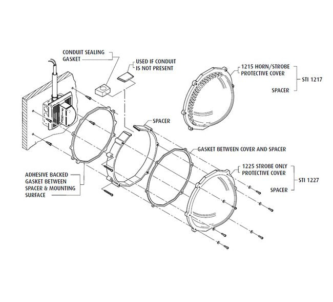 STI-1210C Horn/Strobe Damage Stoppers® - Image 5