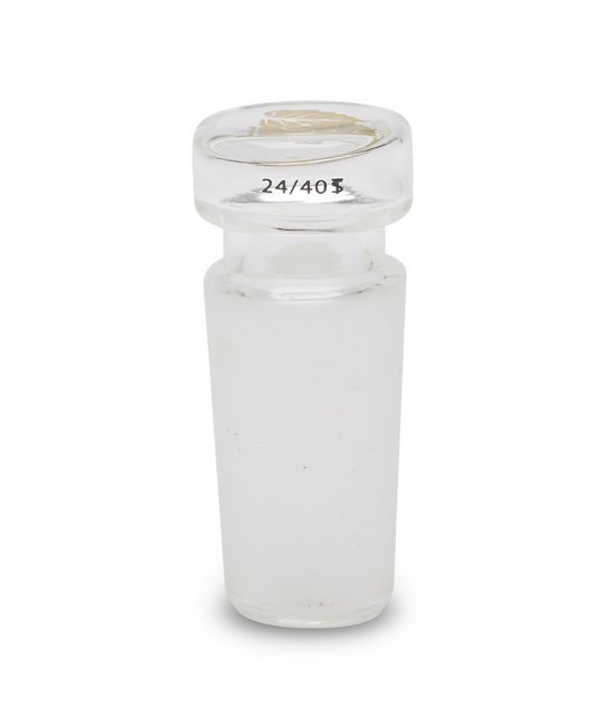 40/38 Millimeter (mm) Joint Size Glass Hollow Stopper - Image 1