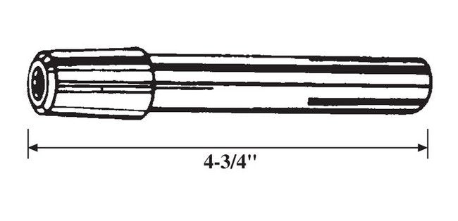 Arc Stud Welding Chucks - Extra Long Adjustable #8 Stud Diameter - Image 1