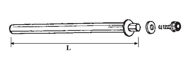 7" Adjustable Leg for Capacitor Discharge Stud Welding - Image 1