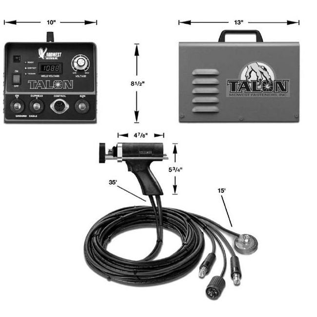 MIDWEST Talon Capacitor Discharge Stud Welder - Image 2
