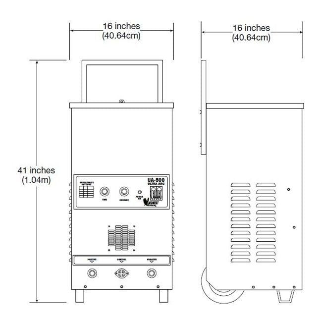 UA 500 Arc Stud Welding Machine - Heavy Duty Weld System - Image 2
