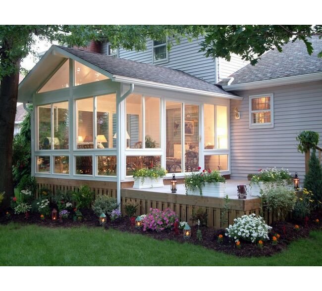 Durable Vinyl Sunrooms & Conservatories by Long®Fence - Image 7