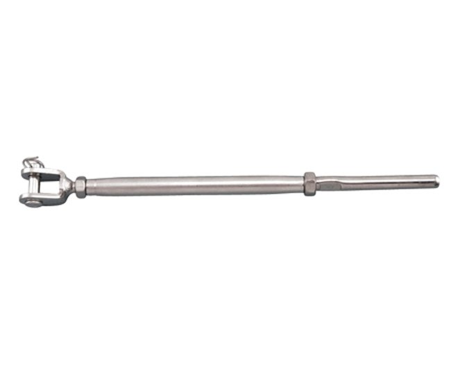 316 Stainless Steel Closed Body Jaw and Swage Stud Turnbuckle - Marine Grade - Image 1