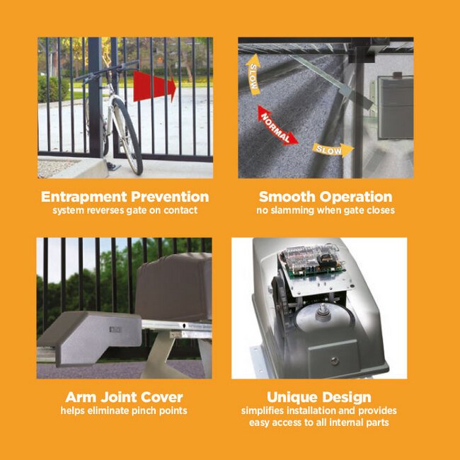 QuietSwing 1/2 HP Swing Gate Operator - Image 3