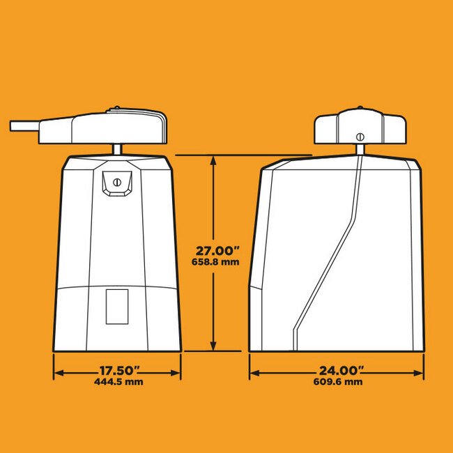 DoorKing 1 HP Vehicular Swing Gate Operator - Image 2