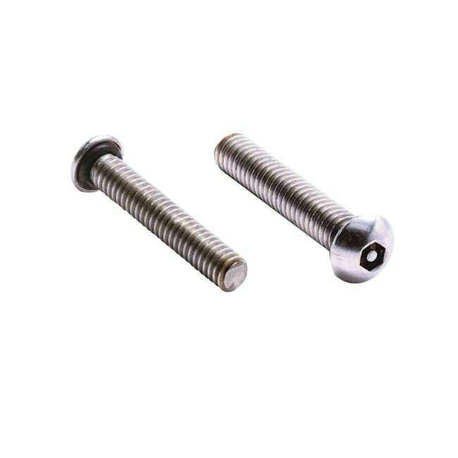 Tamperproof Seal Screw 4-40 x 1/2 Stainless Steel 18-8 Button Head with Buna O-Ring - Image 1