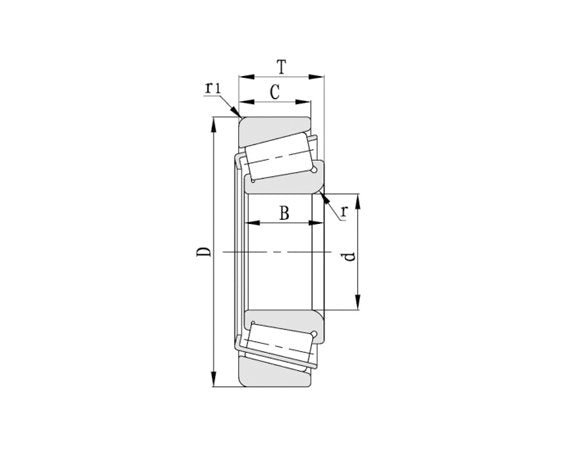 1.4961 Inch (in) Bore Diameter Tapered Roller Bearing Cup - Image 2