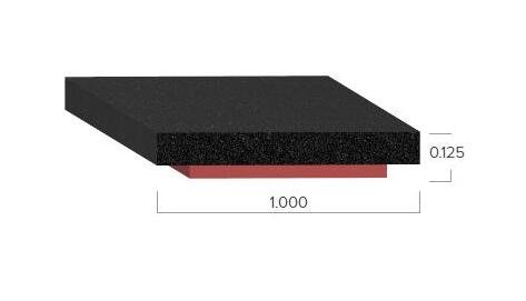 Uni-Grip 1.000" x 0.125" Rubber Tape Seal - Image 2