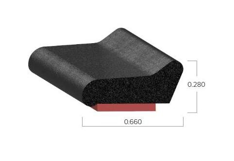 Uni-Grip 0.660x0.280 Inch Tape Seal - 3M Heat-Activated Tape - Image 2