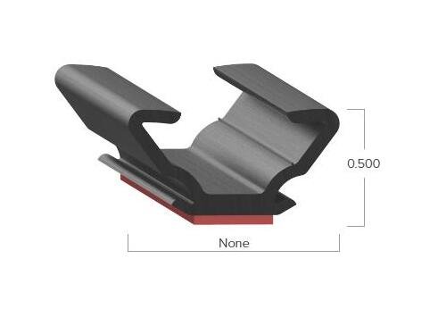 Uni-Grip 0.500 Inch Rubber Height Tape Seal - Image 2