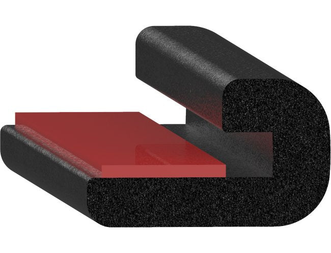 Uni-Grip 0.980x0.600 in Tape Seal with 3M Heat-Activated Tape - Image 1