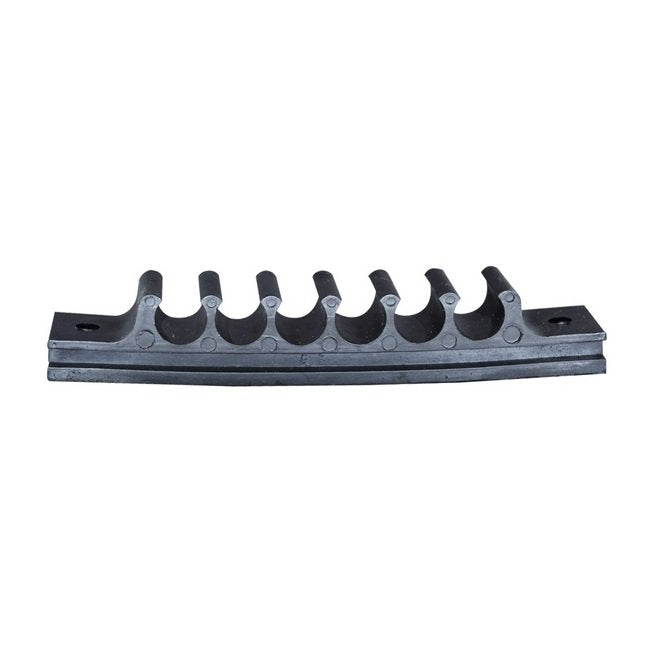 TCC Series 1/2 Inch (in) Tube Outer Diameter (OD) and 6 Channels Plastic Tube Clip - Image 1
