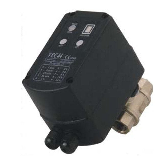 TEC 44 1/2" 230V Motorized Ball Valve - AC Voltage Alternating Current - Image 1