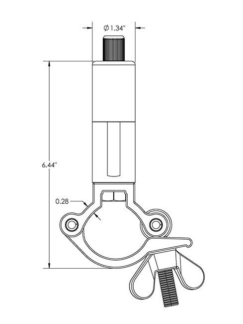 Griplock® Side Exit Gripper with Clamp Attachment - Image 2