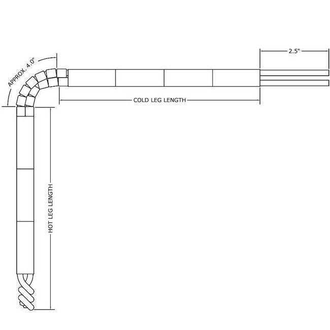 Industrial Angle Base Metal Thermocouple Elements - Image 2